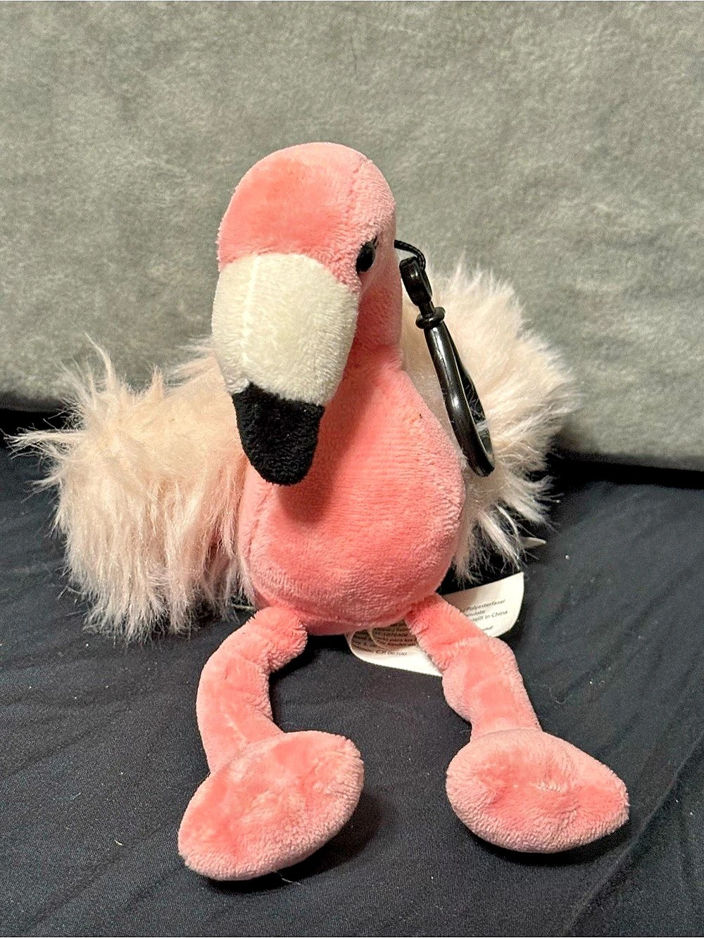 Scentsy Buddy Clip Farah Flamingo Pink Plush Keychain Scented